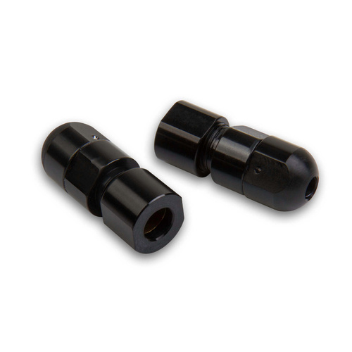 Holley Fuel Bowl Vent, Anti-Spill Valves, Aluminium, Black Anodised, Pair