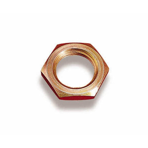 Holley Locknut, 1.25 in. Hex Size, 7/8 in.-14 Thread Size, Each