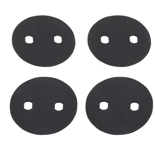 Holley Carburetor Throttle Plates, Steel, 1 11/16 in. Diameter, 4-Barrel, No Hole, Kit