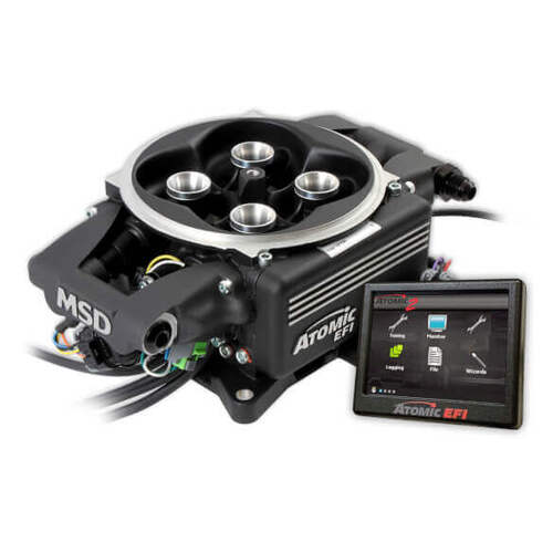 Holley EFI System, 100 lb/hr @ 58.5 PSI, 865 CFM, Black, Kit