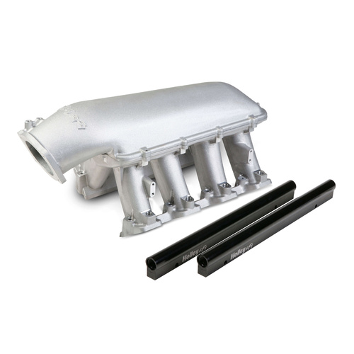 Holley Intake Manifold, For Holden For Chevrolet LS EFI Aluminium, 92mm Throttle Bore Fuel Rails Each