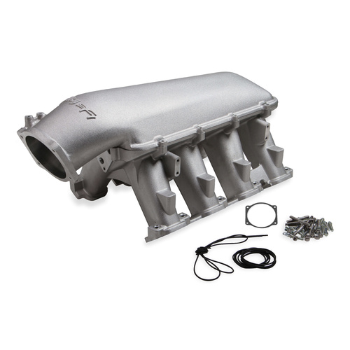 Holley Intake Manifold, EFI LT1 Gen V Hi-Ram, Direct Injection, Aluminium, Natural, For Chevrolet, Kit