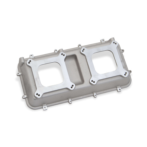 Holley Intake Manifold Top, LT Modular Hi-Ram, Top Section Only, Tunnel Ram Style, Aluminium, Natural, For Chevrolet, 6.2L, Each