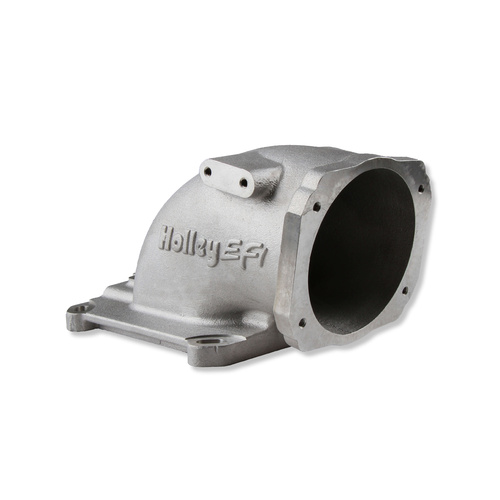 Holley EFI EFI Throttle Body Intake Elbow 4150 - Fits GM LS & For Ford 5.0L Throttle