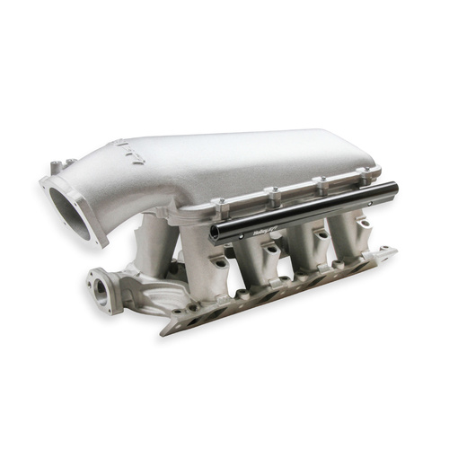 Holley EFI Intake Manifold, Hi-Ram EFI, Multi-port, Aluminium, Satin, 8.20 in. Deck Height, Kit