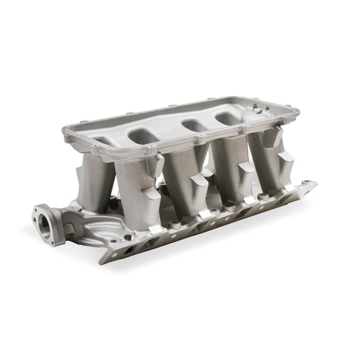 Holley EFI Intake Manifold Base, Aluminium, Satin, 8.39 in. Base Height, For Ford, 8.20 in. Deck Height, Each