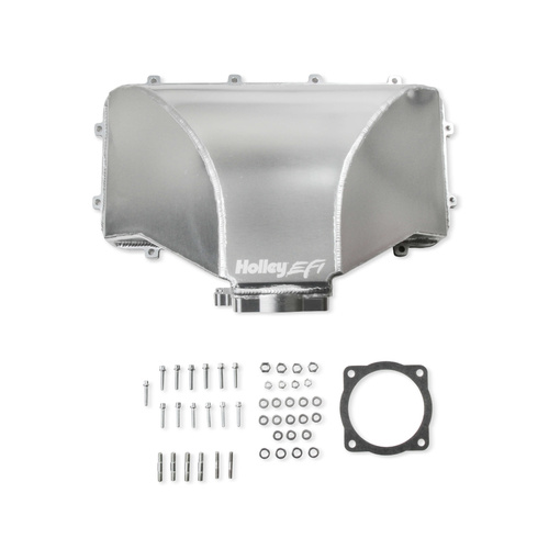 Holley EFI Intake Manifold, Injected, Natural, 95mm, Top Section, For Ford, Kit