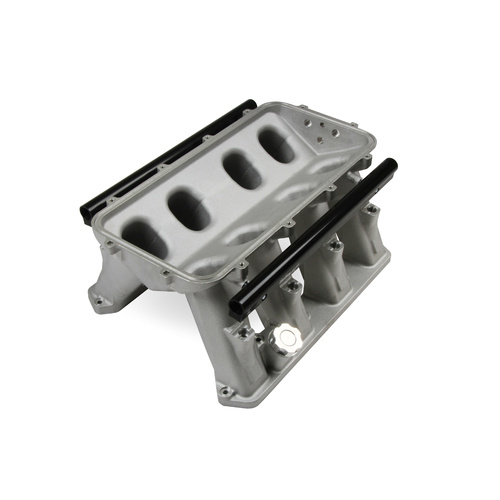 Holley EFI Intake Manifold, EFI Hi-Ram, Base Only, Aluminium, Natural, Mopar, Gen III Hemi, Each