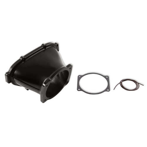 Holley EFI Weiand Billet Tb Adapter, Ls3 Lo-Ram - Black