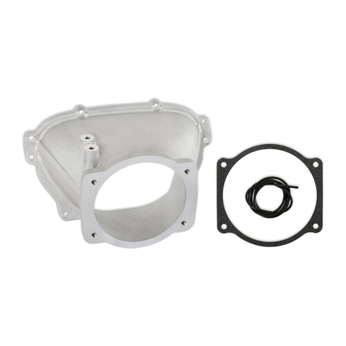 Holley EFI Efi Intake Manifolds, Throttle Body Adapter, Lt Lo-Ram Satin