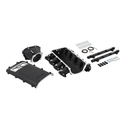 Holley EFI Efi Intake Manifolds, Kit, Int. Manifold, Lt Lo-Ram, Black