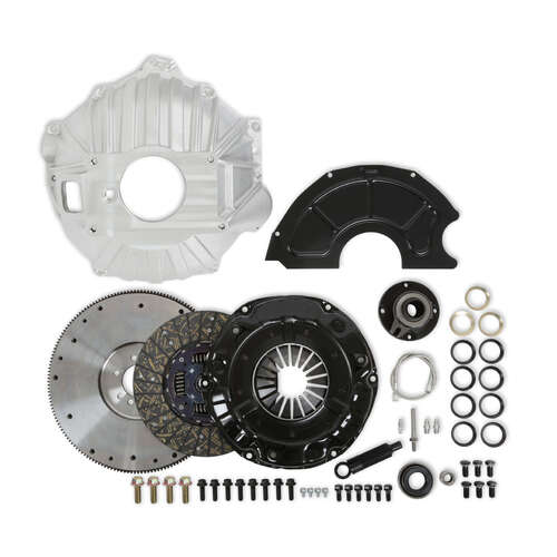 Holley Transmission Installation Kit, Bellhousing, Clutch & Flywheel Kit ,GM TKO/TKX, 1955-1985 SB/BB, Kit