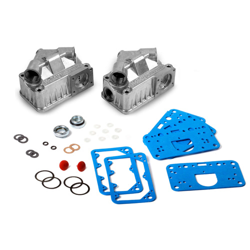 Holley Fuel Bowl Primary Secondary Silver 4150 4160 Kit