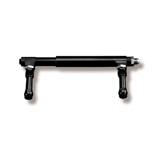 Holley Fuel Line, Billet Aluminium, Black, Adjustable, 4150/4500, -8 AN Inlet, Kit