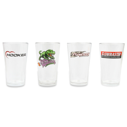 Holley 16Oz Glasses Assortment W/Logo-4Pk