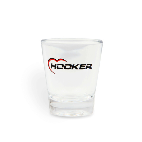 Holley Shot Glass, 2 oz, Hooker Logo, Each