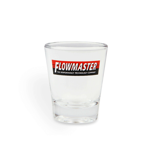 Holley Shot Glass, 2 oz, Flowmaster Logo, Each