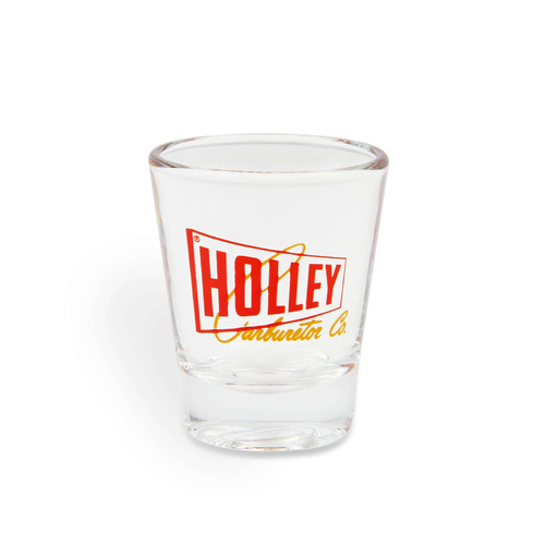 Holley Shot Glass, 2 oz, Carb Co Logo, Each