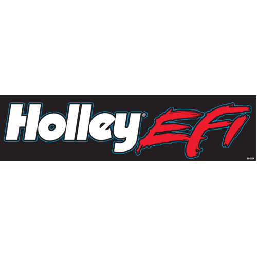 Holley EFI Holley Efi Diecut Decal 5In X 22 In