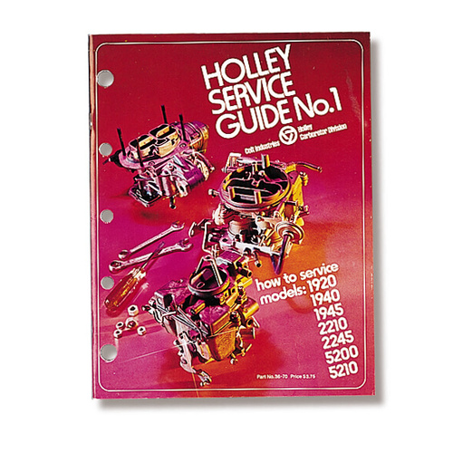 Holley Lts - Service Guide