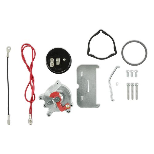 Holley Choke Components, Elec Choke Kit Non-Vac Pistonless Polish
