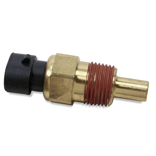 Holley EFI Coolant Temperature Sensor, Replacement, for use on Sniper EFI, Brass, Natural, 3/8 in. NPT, Each