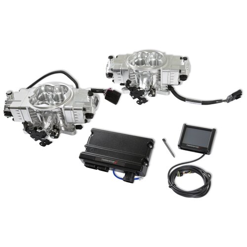 Holley EFI Terminator X Efi Kits, Terminator X Stealth 4150 2X4, Shiny