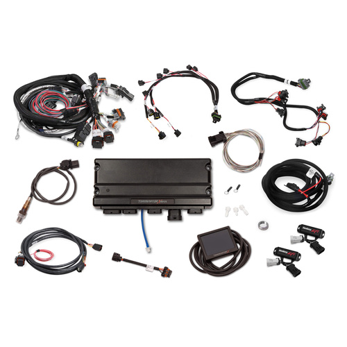 Holley EFI Engine Management System, 2013+ Hemi Gen III, Drive by Wire, Non-VVT Transmission Controller, EV1 Injectors, Kits