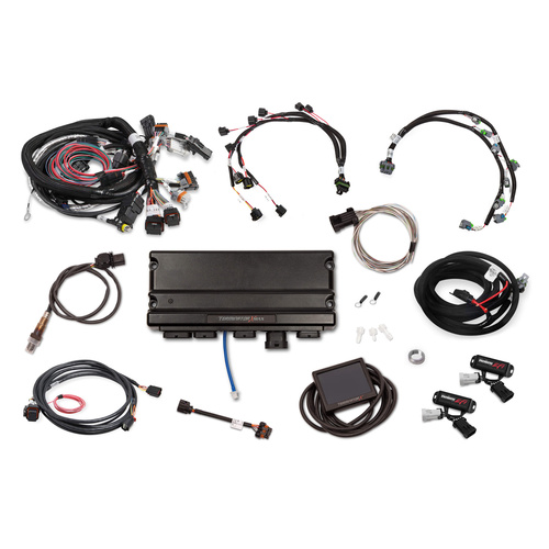 Holley EFI Engine Management System, 2013+ Hemi Gen III, Drive by Wire, Non-VVT Transmission Controller, EV6 Injectors, Kits