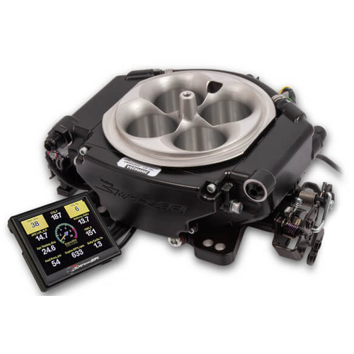 Sniper EFI Sniper Fuel Injection System 1375, EFI XFLOW, Black Ceramic, Throttle Body, Kit