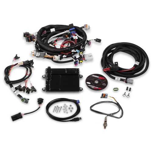 Holley EFI Engine Management Systems HP EFI ECU and Harness Kit Use With GM LS2/LS3/LS7 Engines NTK O2 Sensor Each