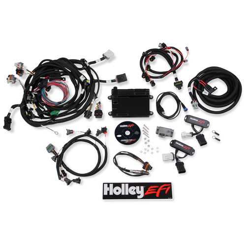 Holley EFI Engine Management System, HP EFI ECU and Harness, Bosch Wideband O2, For Ford, 4.6L, Kit