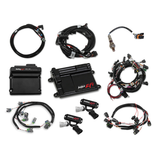 Holley EFI EFI MPFI Kits, For Ford COYOTE HP KIT, NTK O2, USCAR INJ