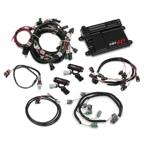 Holley EFI Engine Management System, HP EFI ECU and Harness, Bosch Oxygen Sensor, For Ford, 5.0L, Kit