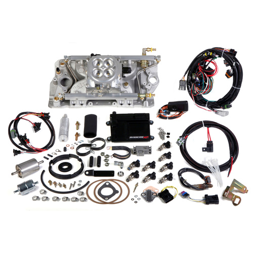 Holley EFI Avenger Multi Point EFI, Engine Mgt System, 4 Barrel, Single Plane, 1000 cfm, Small For Chevrolet, Non-Vortec, Kit