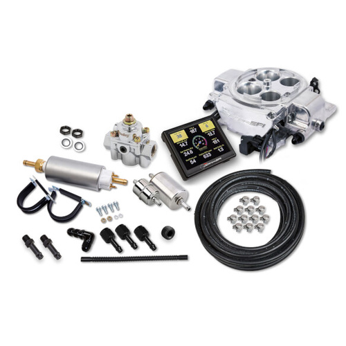 Sniper EFI Sniper Fuel Injection System, EFI QuadraJet™, Master Kit, Polished, Kit