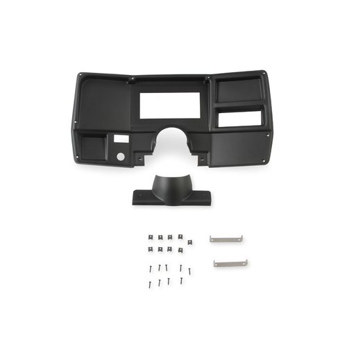 Holley EFI Dash Bezel, 1973-83 For Chevrolet / For GMC Truck HOLLEY 6.86 in. No AC Vents