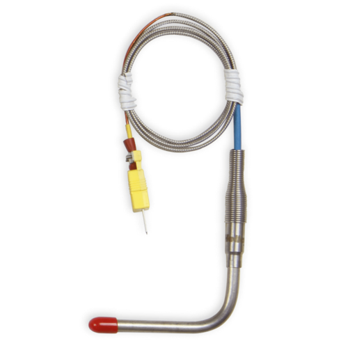 Holley EFI Data Acquisition Components, EGT Probe, 1/4 in., 32.25 in. Harness, 90-Degree, Each