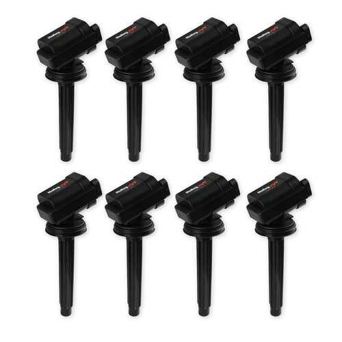 Holley EFI Accessories, Holley Coyote Smart Coil, Black, 8-Pack