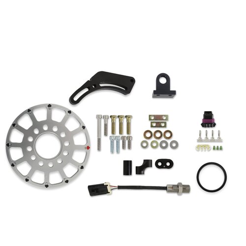 Holley Msd Ignition Accessories, 7.25In, 12-1X Cranktrigger Kit, Ls, Halleff