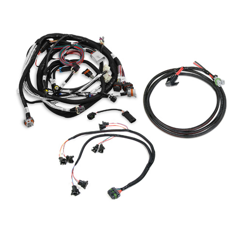 Holley EFI Harness Kit, LS2, LS3, LS7, 58X Crank Sensor, Bosch Injector,