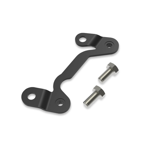 Holley Coil Bracket, Offset, LS Coil, 72mm Spacing, Steel, Black, Each