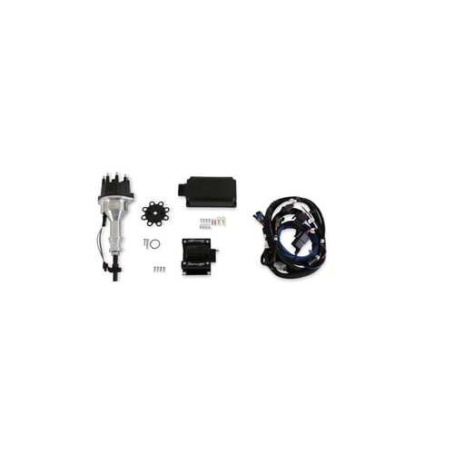 Holley Ignition Combo, EFI Hyperspark, Ignition Box, Distributor, Coil, Wiring Harness, SB & BB Ford 351C, 429-460,, Kit