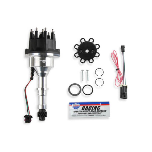 Sniper EFI Sniper Distributor, HyperSpark, Hall Effect, EFI, Billet, Natural, V8, Small Block, For Buick, Each