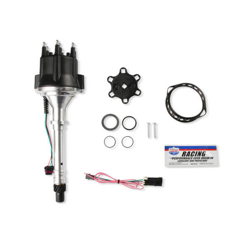 Sniper EFI Sniper Distributor, HyperSpark, Hall Effect, EFI, Billet, Natural, GM V6, For Chevrolet, Each