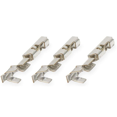 Holley EFI Wiring Connector Replacement Parts, GT150 Terminal Pins, Male, Set of 100
