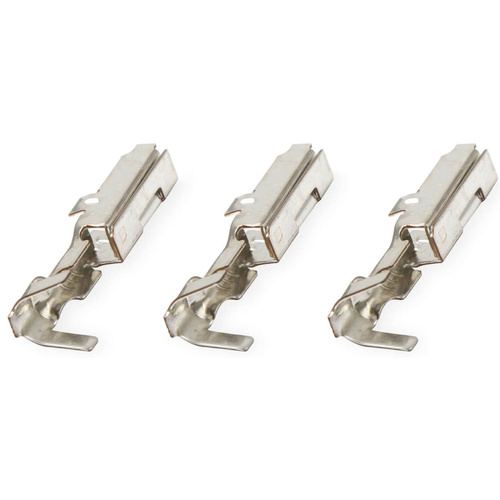 Holley EFI Terminal Pins, Wiring Connector Replacement Parts, Female Terminal Pins, 20-22 Gauge, 090-2 Series, Set of 100