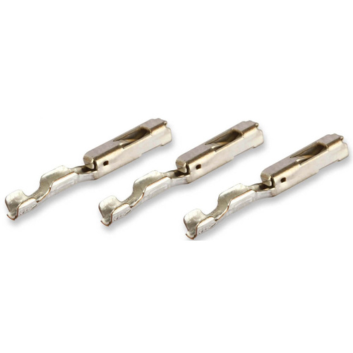 Holley EFI Terminal Pins, Wiring Connector Replacement Parts, Female Terminal Pins, 22-gauge, Amp 064, Set of 100