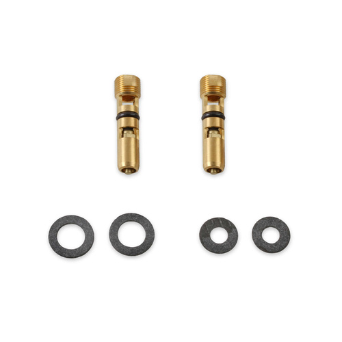 Holley Needle and Seats Viton Adjustable 0.120 in. Seat Center-Hung Floats Pair