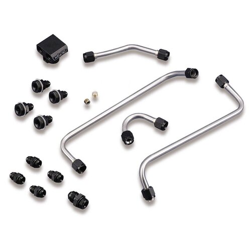 Weiand Fuel Line Kits, Fuel Line Kit Stnls Stl